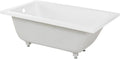 Swiss Madison Voltaire 54' x 30' Reversible Drain Drop-In Bathtub