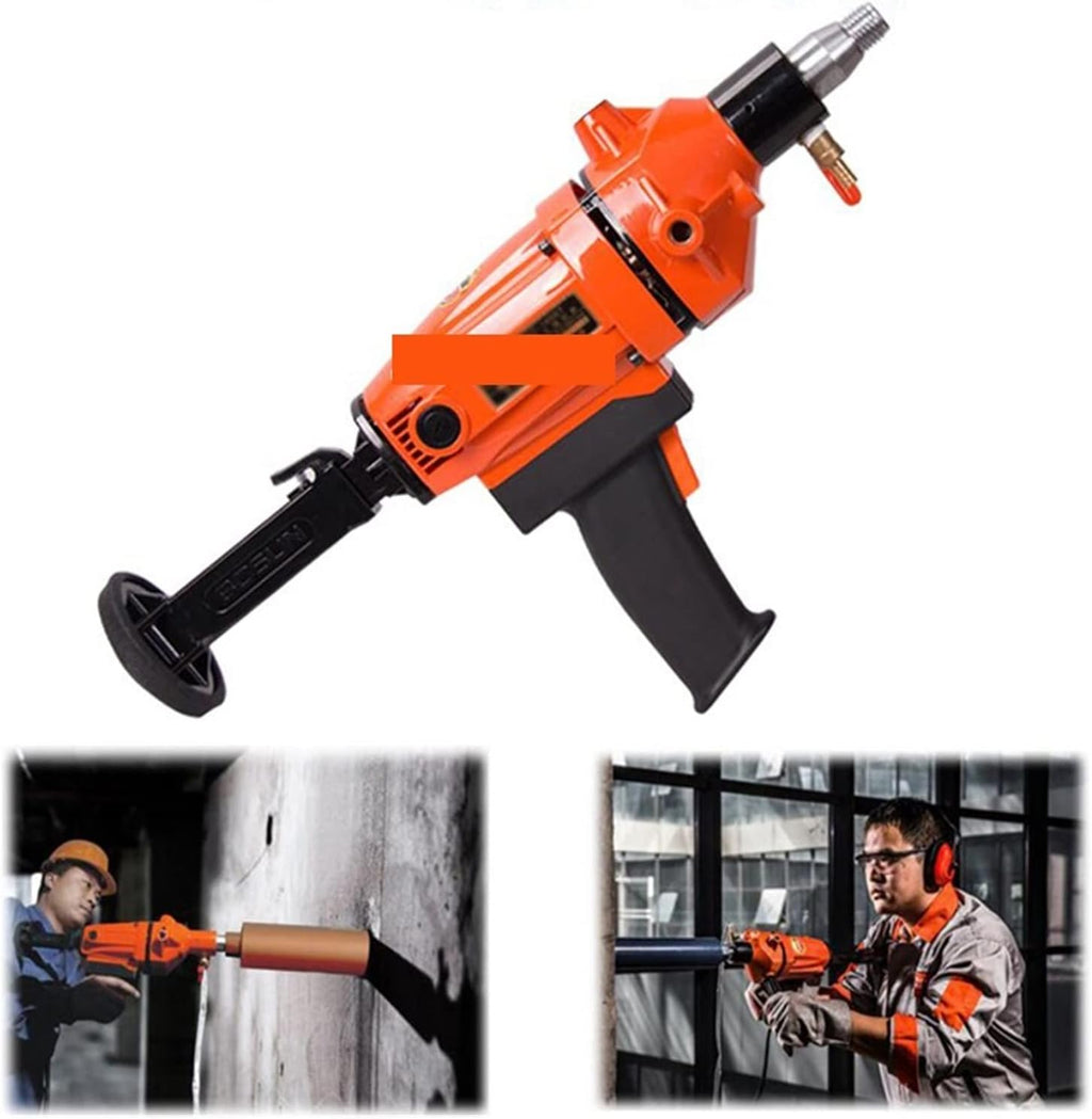 160B 2100W Floor Wall Electric Core Drill Machine Portable Heavy Duty Brick Concrete Water Wet Core Hand Drill Equipment,DIY Tools