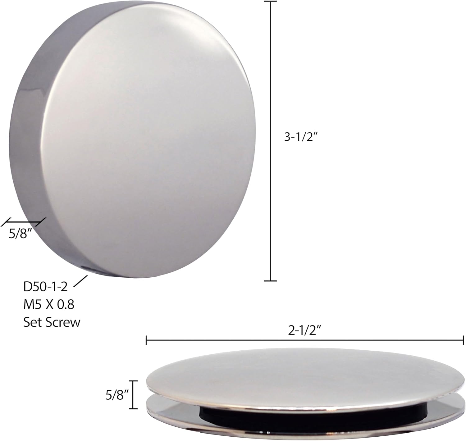 Westbrass D50P35SRE-26 35' Cable Drive Bathtub Drain Trim with Rotary Overflow Cover Knob, Pop-Up Stopper Sch. 40 PVC Fittings, Polished Chrome