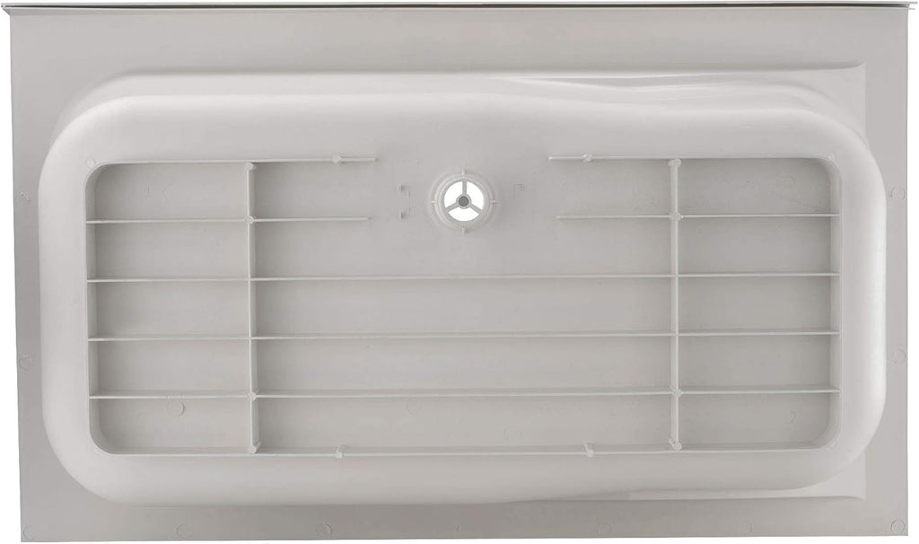 RecPro RV Bathtub | Durable Replacement 40' x 24' | Camper Trailer RV Tub | Alpha | Made in USA (White)