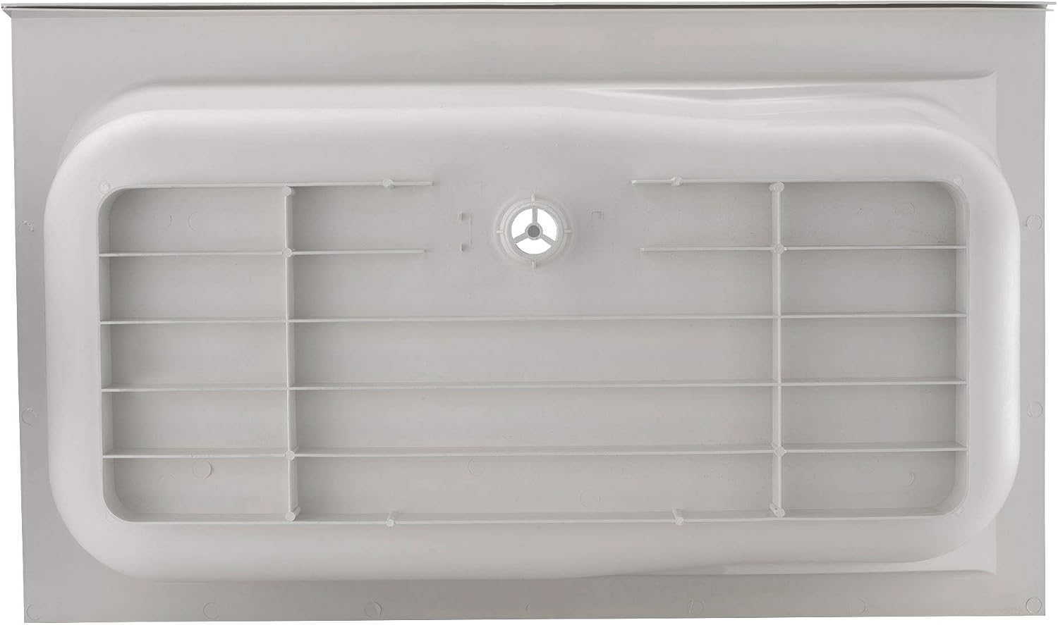 RecPro RV Bathtub | Durable Replacement 40' x 24' | Camper Trailer RV Tub | Alpha | Made in USA (White)
