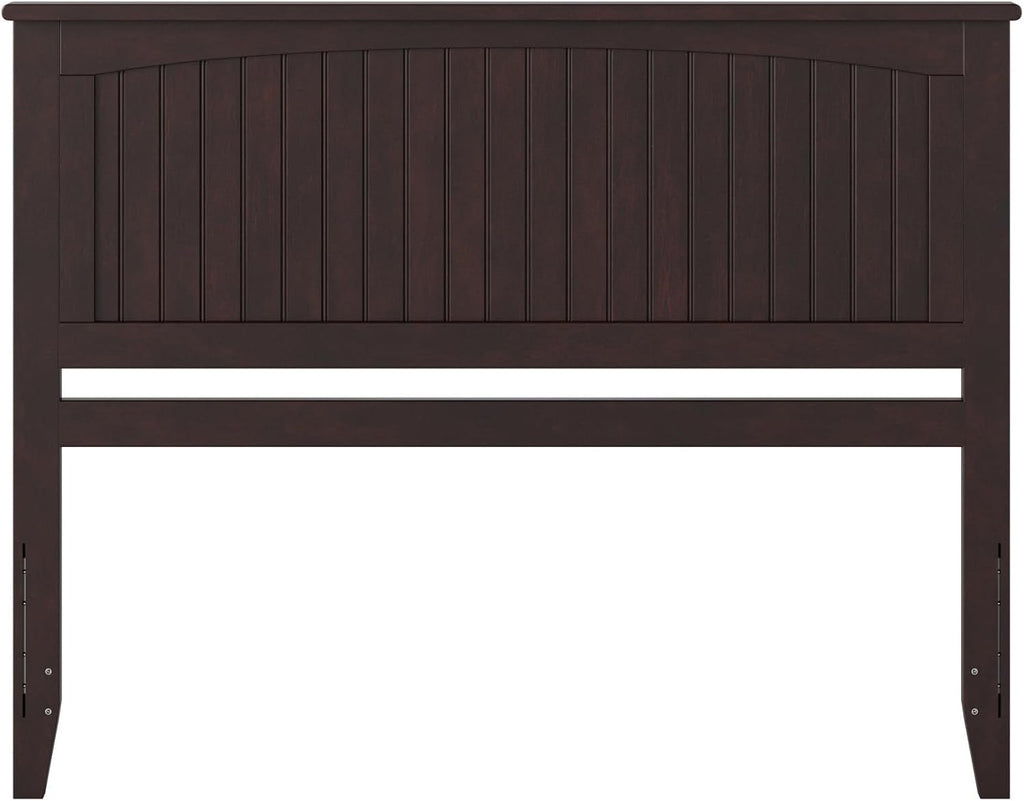 AFI, Nantucket Queen Solid Wood Panel Headboard, Espresso