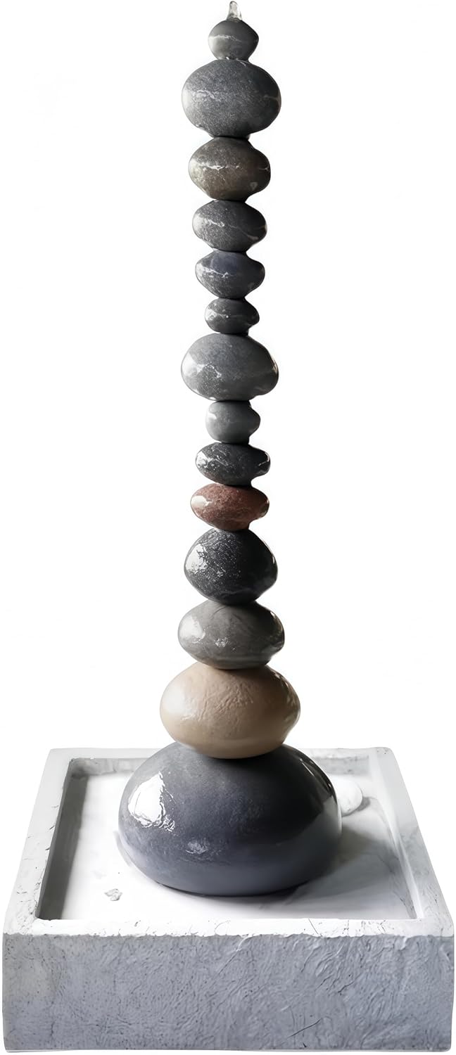 Outdoor Water Fountain, Zen Water Fountain Outside, Feng Shui Decor & Gifts for Home, Feng Shui Statue, Chinese New Year Decoration, Chinese Decor & Gifts