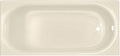 American Standard 2391202.021 Princeton 60 in. x 30 in. Americast Apron-Front Bathtub with Right Hand Drain, Bone