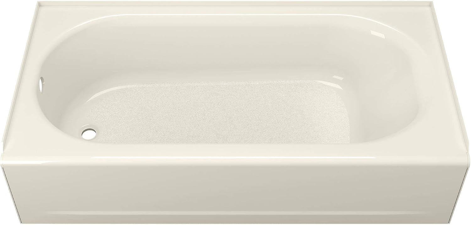 American Standard 2390202.222 Princeton 60 in. x 30 in. Americast Apron-Front Bathtub with Left Hand Drain, Linen