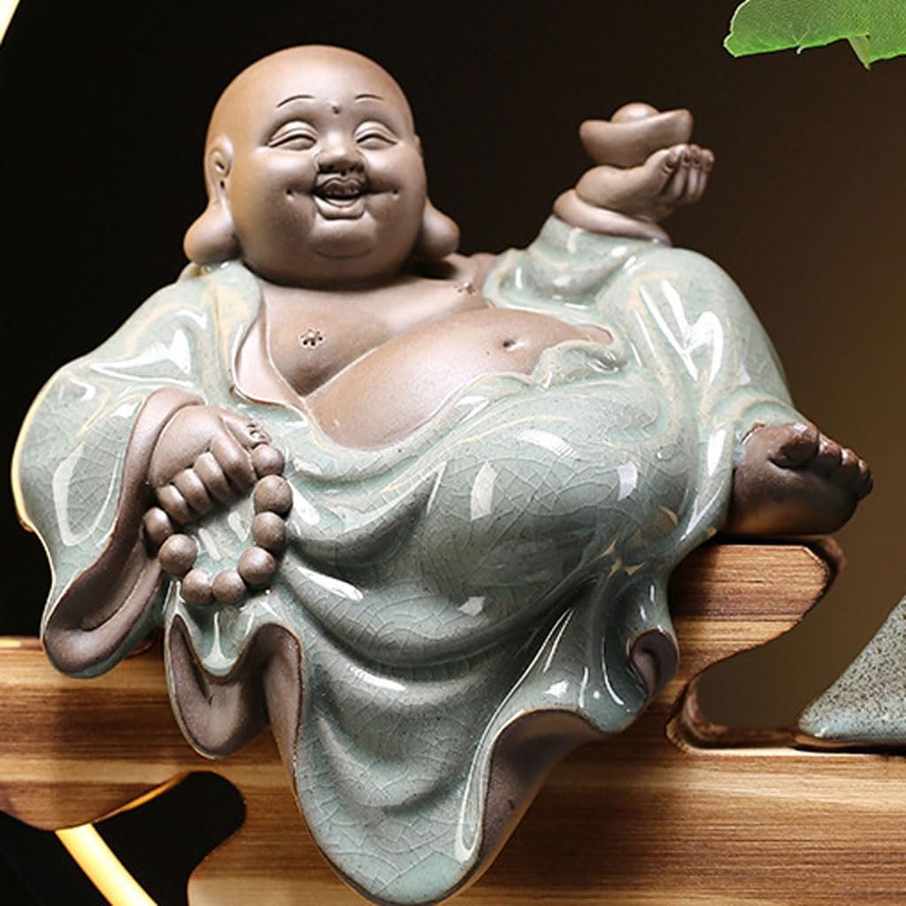 GUERNSEY Tabletop Fountain Home Living Room Water Fountain Ornaments Desktop Office Living Room Study Desktop Fountain Decorations Indoor Fountain