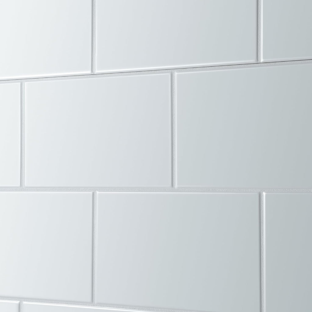 WOODBRIDGE 60' x 32' Four-Piece Direct-to-Stud Alcove Tub Surround Wall Panel Kit in White