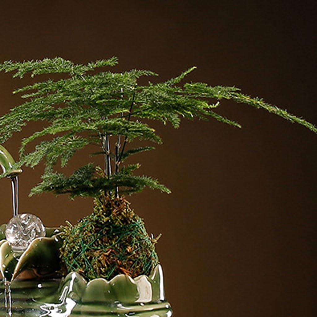 GUERNSEY Tabletop Fountain Fish Tank Water Ornaments Circulating Water Living Room Office Desktop Small Fountain Study Desktop Fountain Indoor Fountain
