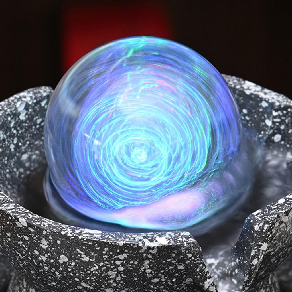 GUERNSEY Tabletop Fountain Desktop Circulating Water Fountain Office Living Room Decoration Decoration Comfortable Desktop Fountain Indoor Fountain