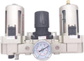 Unit Air Filter Pressure Regulator Lubricator AC3000-02/03 1/4 3/8 inch Manual Automatic Drain(AC3000 03)