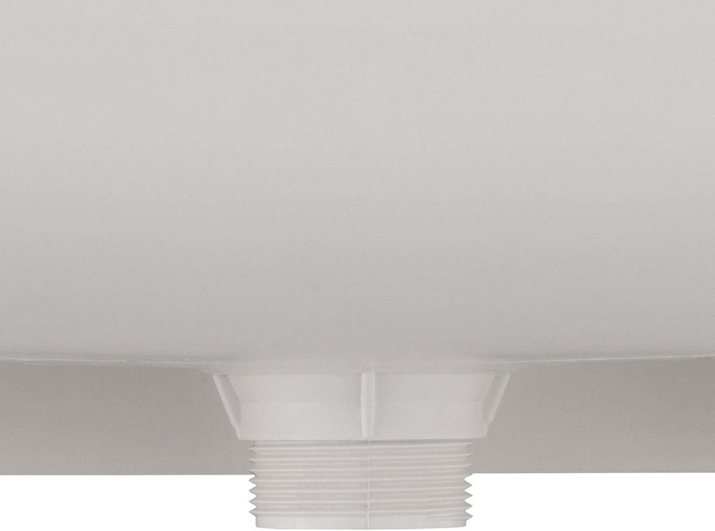 RecPro Bathtub | Durable Replacement 40' x 24' | Camper Trailer RV Tub | Alpha | Tub | Parchment or White (White - with Drain Stopper)