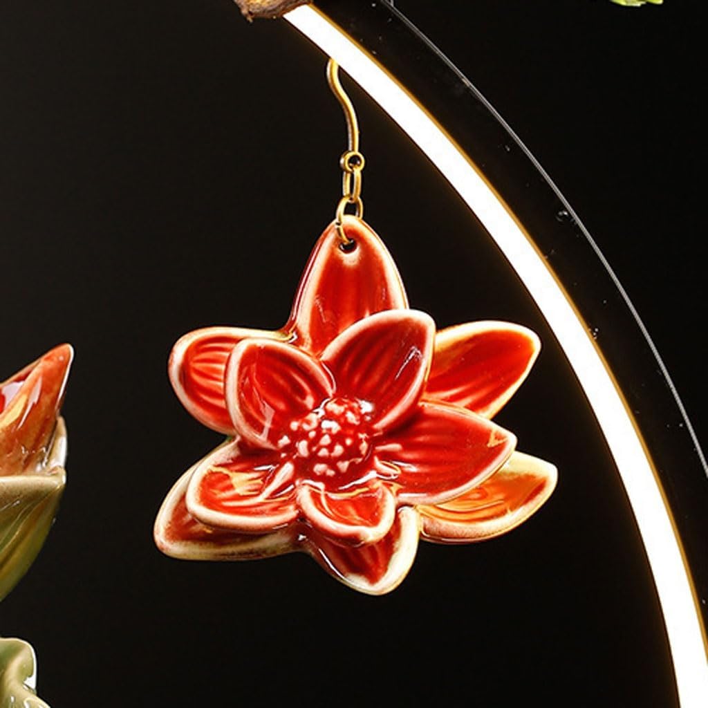 GUERNSEY Tabletop Fountain Tabletop Fountains Chinese Style Water Ornaments Office Creative Desktop Fountain Ornaments Living Room Porch Decorative Fountain Indoor Fountain