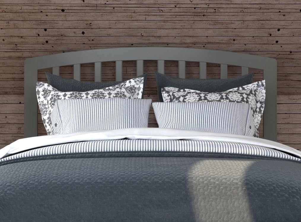 AFI, Richmond Slatted Full Solid Wood Headboard, Grey