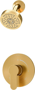 Symmons 6791BBZTRM Identity Single Handle Shower Trim Kit with 2.0 GPM HydroMersion Showerhead, Brushed Bronze (Valve Not Included)