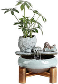 Tabletop Small Chinese-Style Circulating Water Ornaments Ceramic Tabletop Fountain Decor