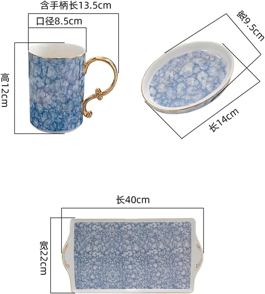 European Bathroom Toiletries Set Ceramic Five-piece Bone China