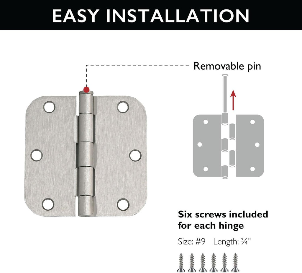 HomeStock Bathroom Hardware Set - 4 Piece Polished Chrome Accessory Kit