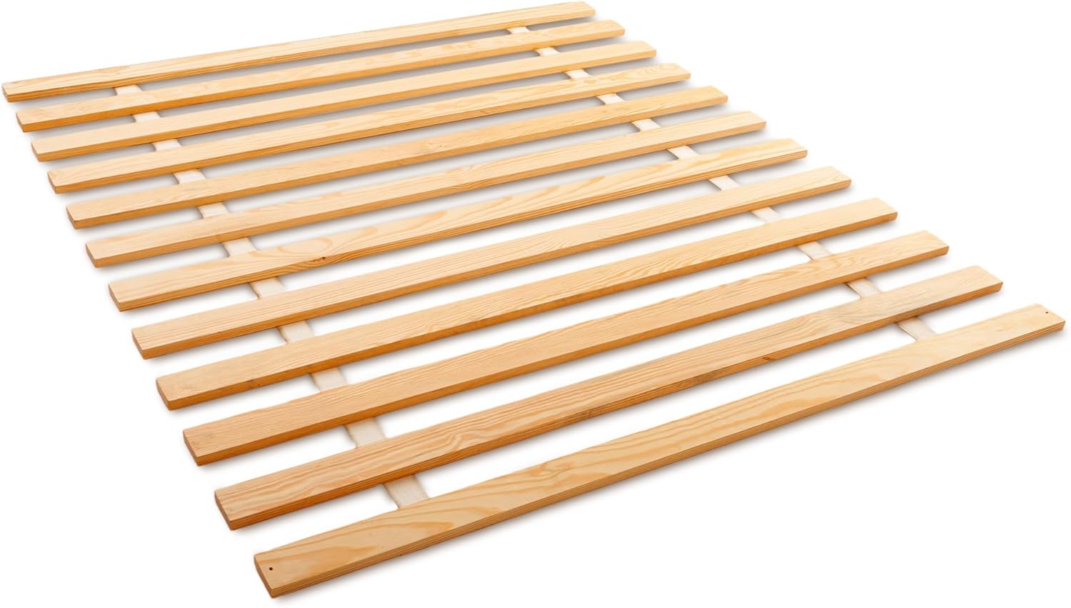 Hercules Xtreme Bed Frame Support Slats, Heavy-Duty Solid Pine Wood Bunkie Board Under Bed-Support, Wooden Support Board for Sagging, Queen Size