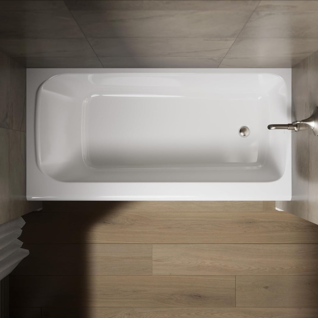 Kohler 25834-RA-0 Avec® 72' x 36' alcove bath, right drain, White