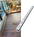 78.7in/ 6.5ft Long Trench Drain System for Yard Low Profile/ Patio/ Driveway, Heavy Duty 2-in Slim Channel Drain and Grate Kit, 4' 2 4/5 Wide Stainless Steel Outdoor Linear Drain Channel(W x H - 2 4/5