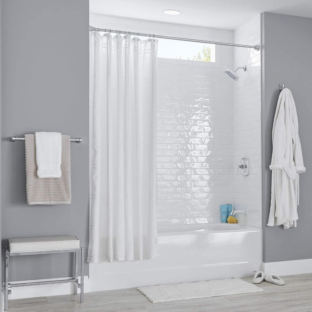 American Standard 2395202.020 Princeton Americast 60 x 34-Inch Integral Apron Bathtub Right-Hand Outlet with Luxury Ledge, White