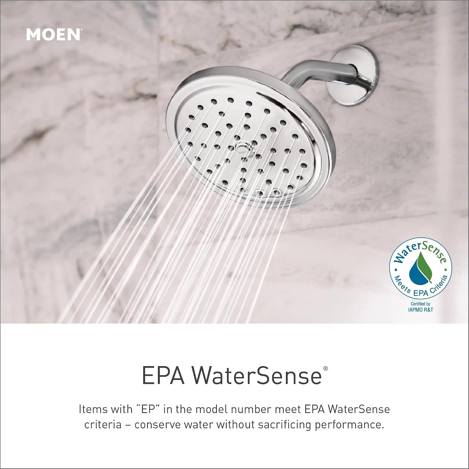 Moen T2312EP Belfield Posi-Temp Eco-Performance Shower Trim Kit Without Valve, Chrome