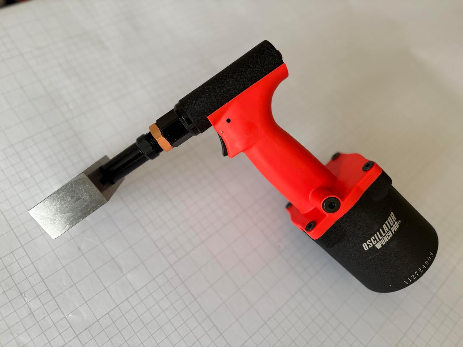 Oscillating Blade Sharpener, Hardened Steel Punch, Double Sided Blade Restoration Tool with Accessories