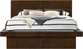 Coaster Home Furnishings Jessica Contemporary 6-Piece Bedroom Set Queen Size LED Panel Bed Frame 43-inch Headboard Cappuccino 200711Q-S6P