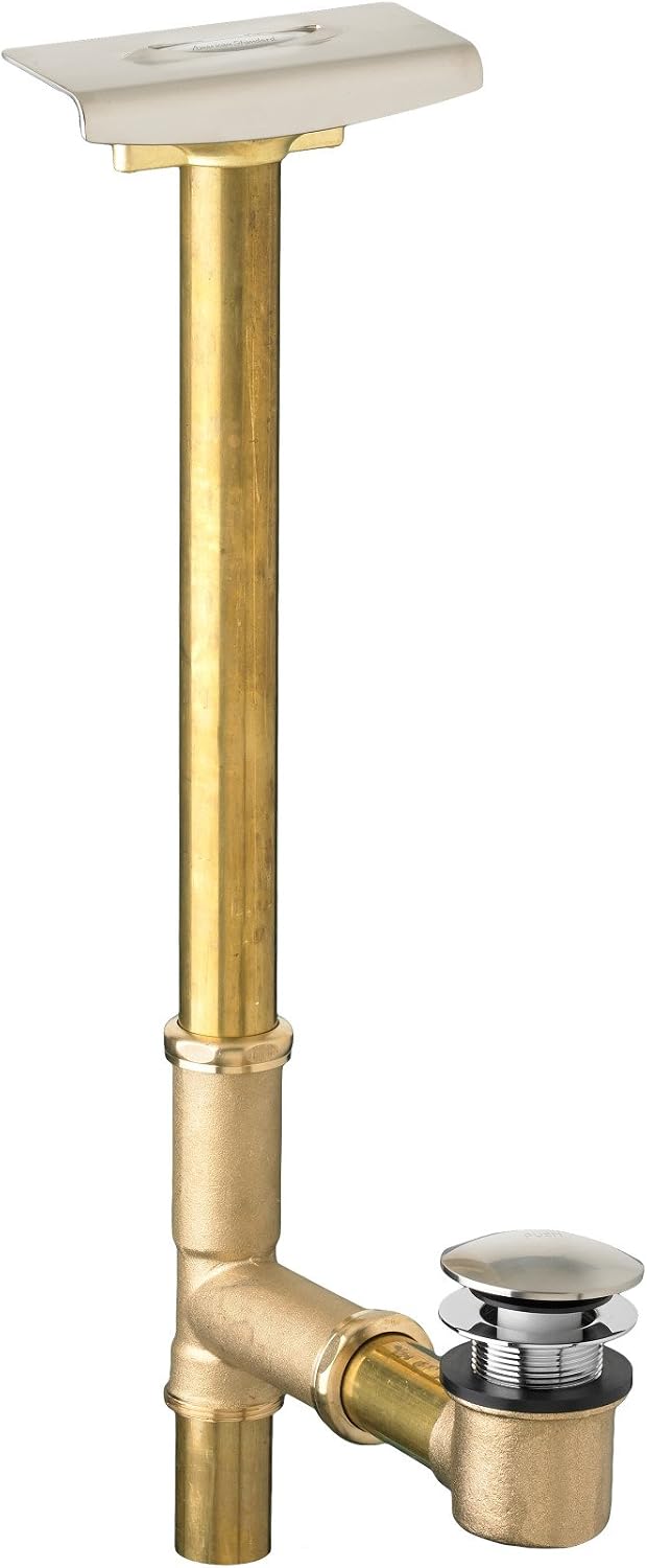 American Standard 1599205.295 Evolution Deep Soak Max Drain, 1.5, Satin Nickel
