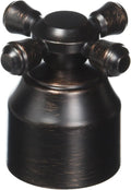 Delta Cassidy Oil Rubbed Bronze Cross Handle Kit for Bathroom Faucets, Venetian Bronze H595RB