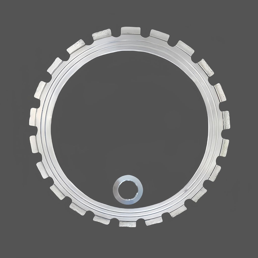 14' Ring Saw Blades,Designed for Cutting Hard Walls Such as Concrete, Masonry Brick, Steel Bars, Prefabricated Panels, Granite, etc (1 Piece Set)