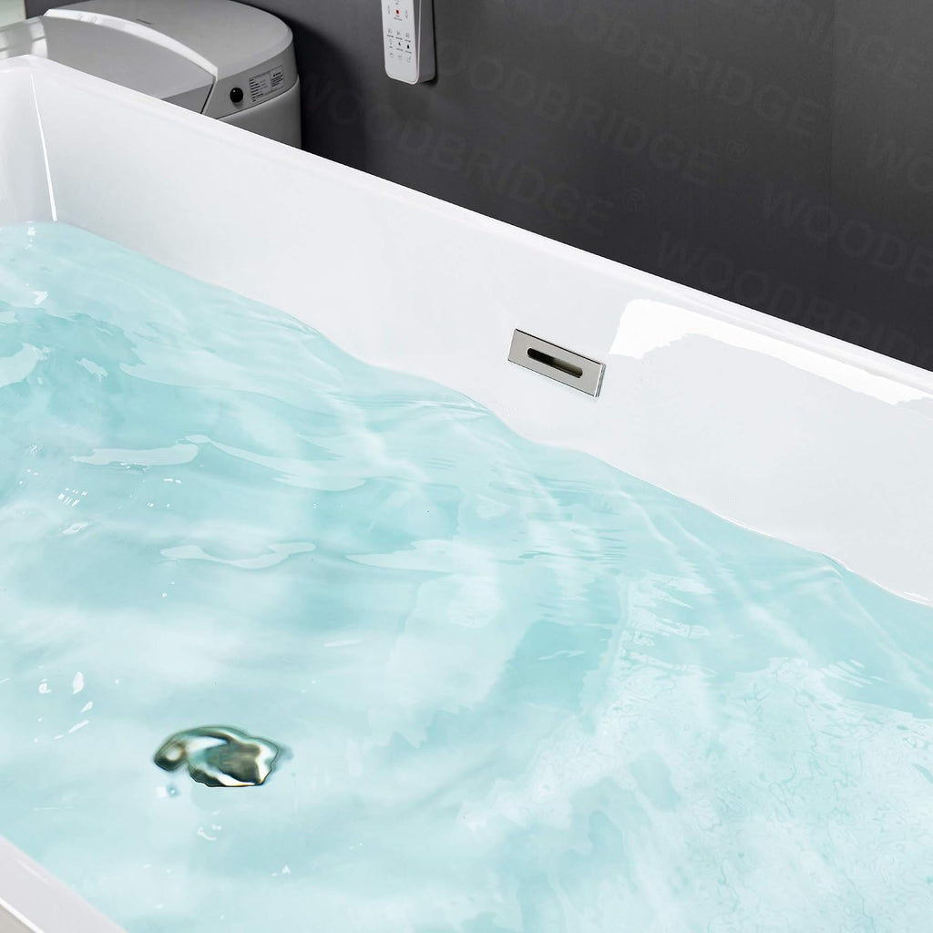 WOODBRIDGE B0003-C-Drain &O Bathtub, White
