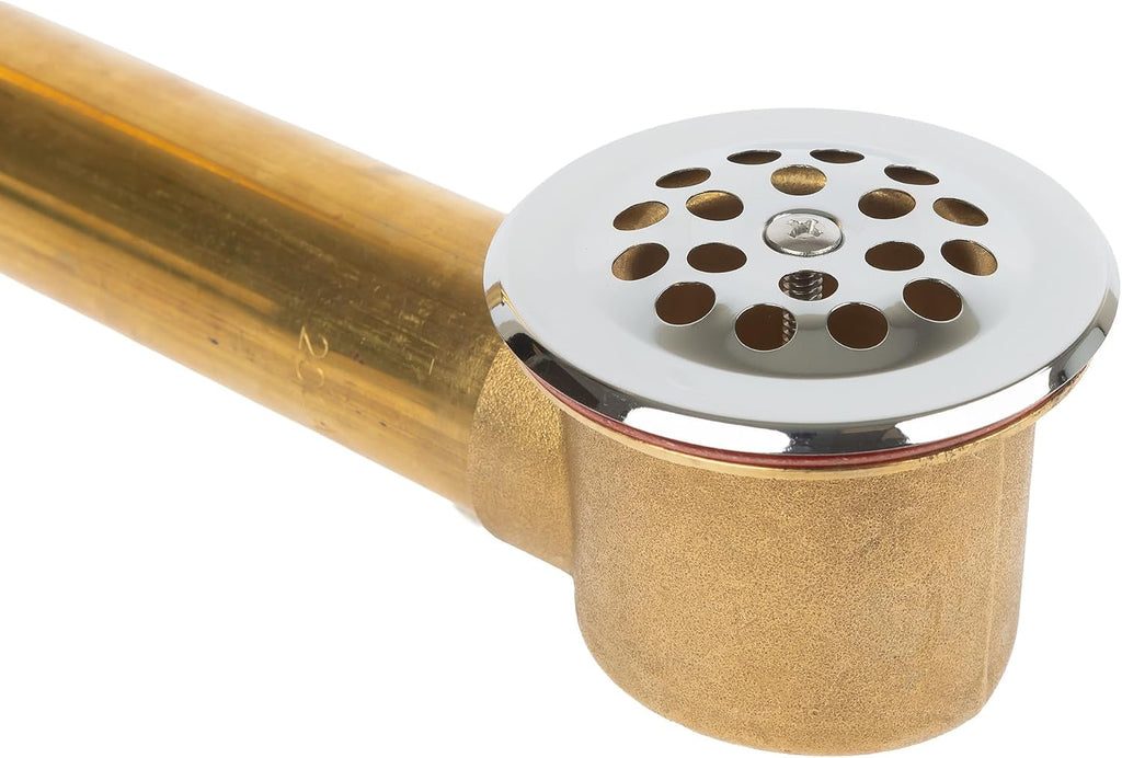 Fine Fixtures Bathtub Shower Drain - 20 Gauge Brass Tubing, Trip Lever Overflow Assembly Tub Drain Kit