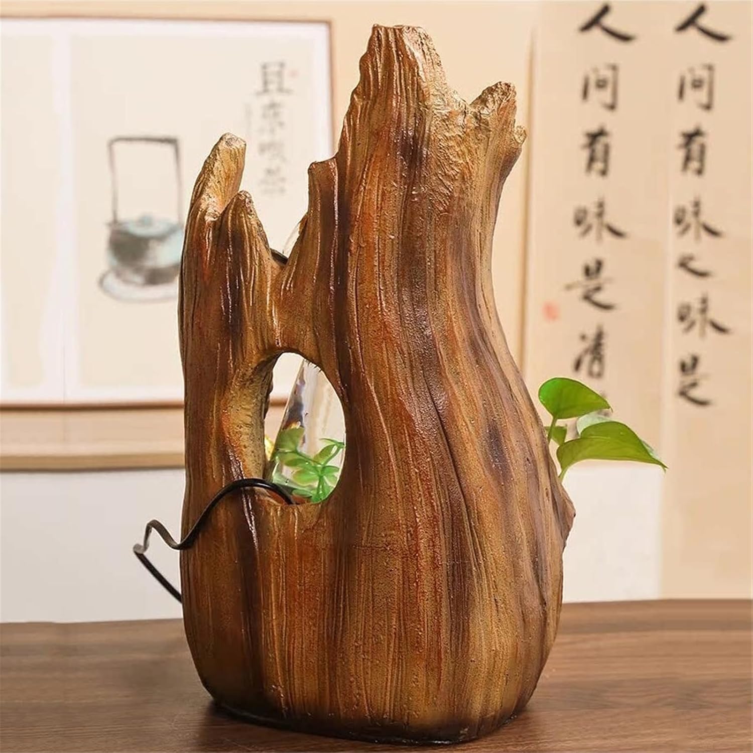 Tabletop Tabletop Fountain Small Home Desktop Fish Tank Water Circulation Ornaments Decor