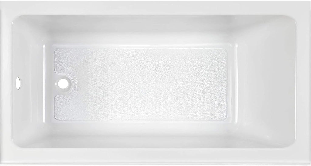American Standard 2574202.020 Studio 60x32-inch Bathtub - Above Floor Rough-in with Built-in Apron - Left Drain White