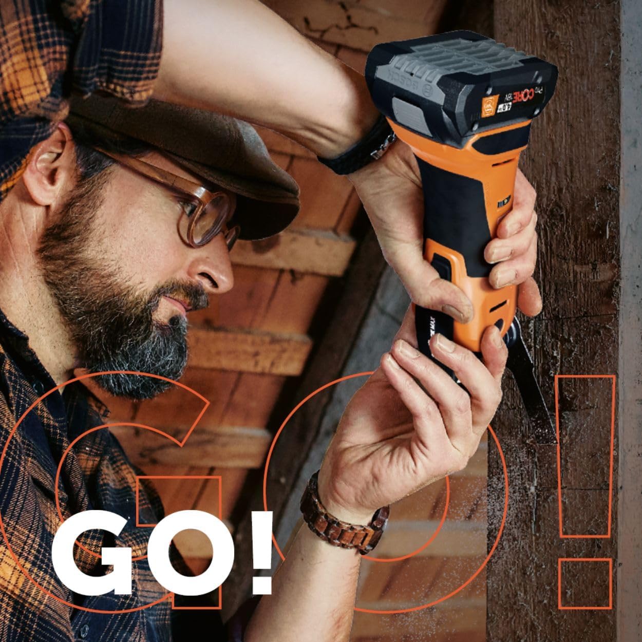Fein Cordless MultiMaster AMM 500 AS 2 Ah with Nylon Bag for Interior Construction and Renovation - Starlock Plus Mount, QuickIn System, AMPShare/Bosch 18V Battery Compatible - 71293865090