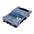 Helpmate Nail Assortment Box Household - 1200 Steel Nails Hardened - Various Sizes Also Small Nails for Hanging Pictures - Concrete Nails, Steel Pins and Skirting Board Pins in Practical Box