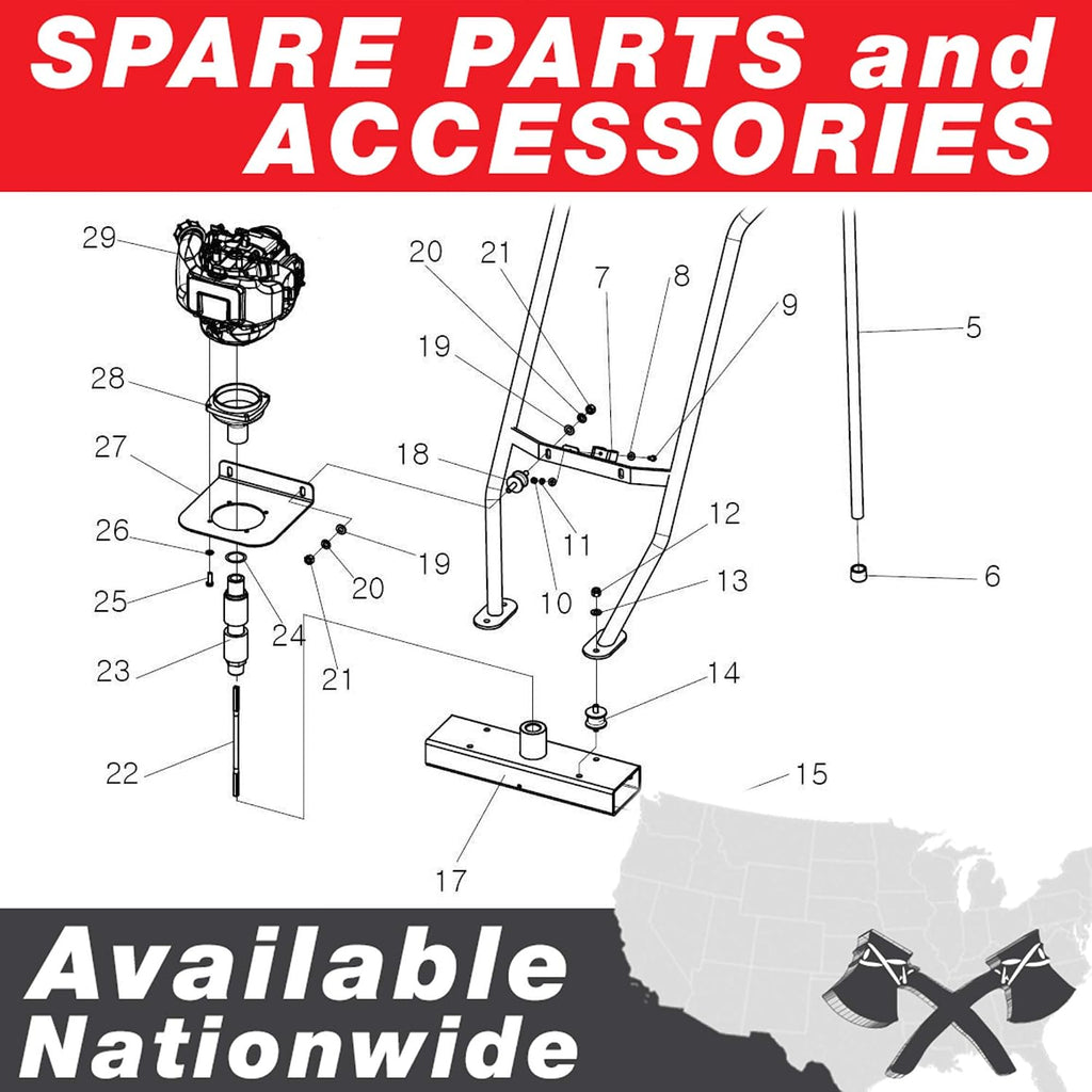 TOMAHAWK Power Screed Concrete Finishing Tool with 12ft, 8ft, and 4ft Blades Bull Float Honda GX35