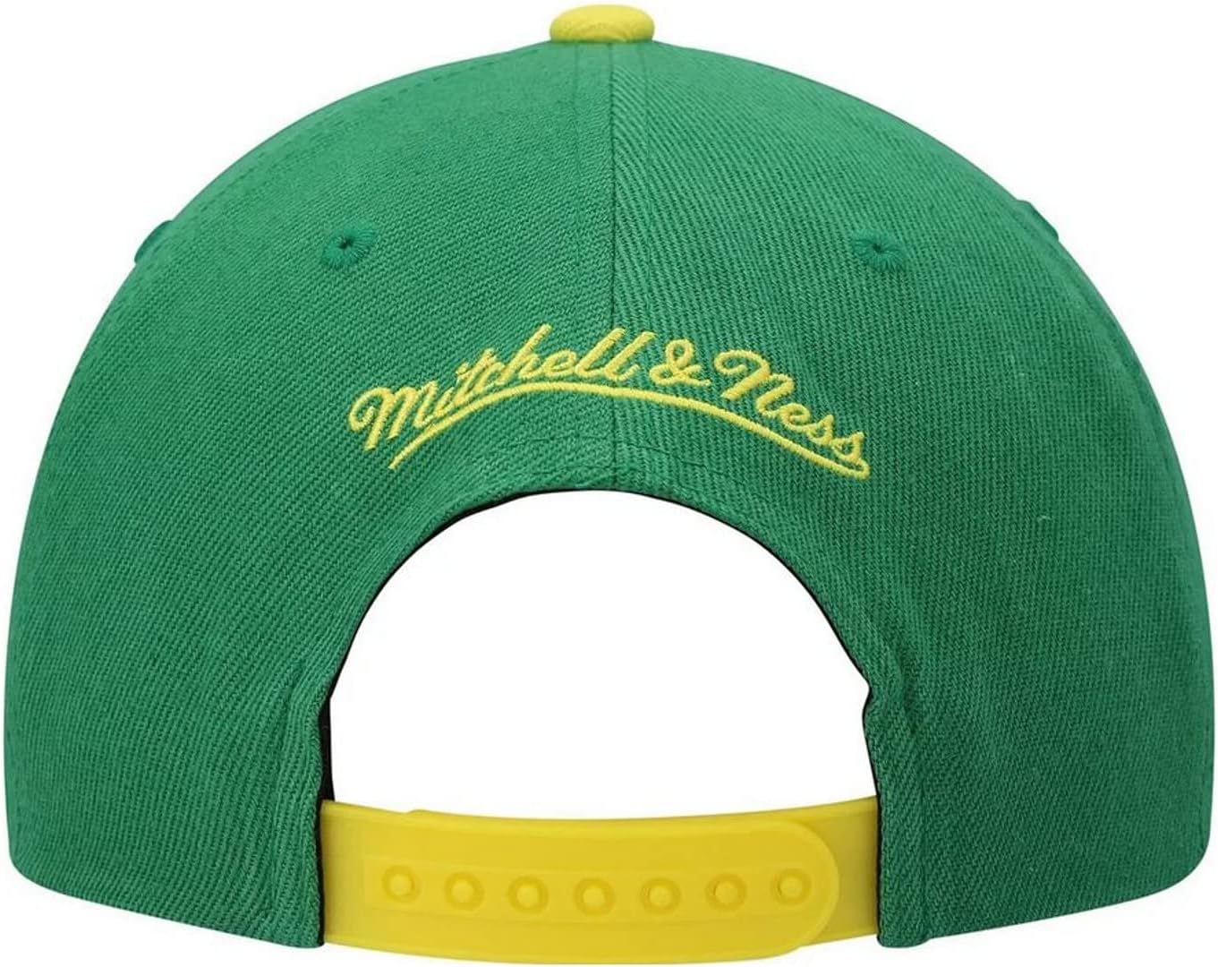 Mitchell & Ness Seattle Supersonics Sonics Gradient Snapback Hat Cap - Green