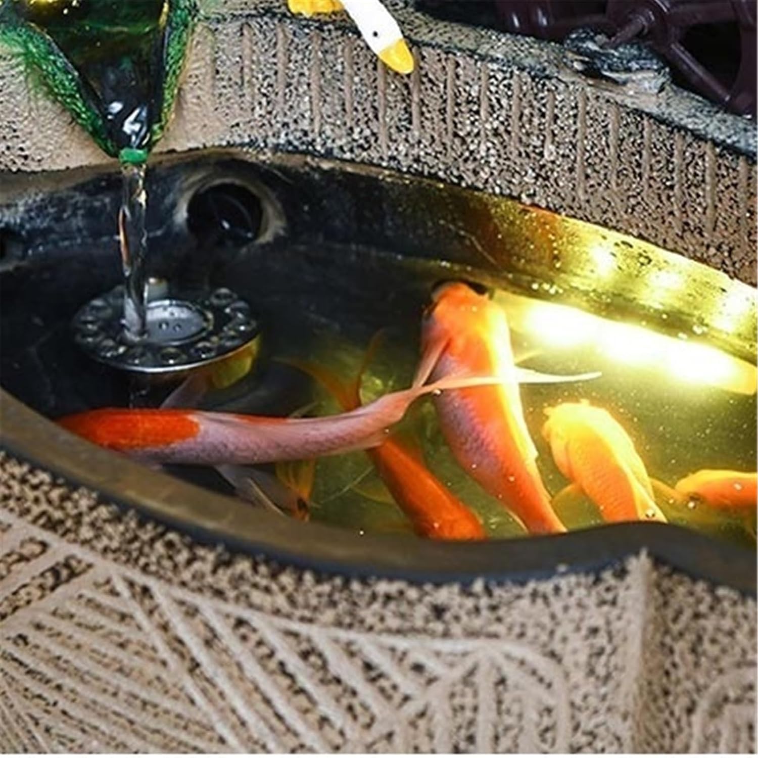 Tabletop Indoor Fountain, Tabletop Water, Feature for Home Office Decor Relaxation Decor