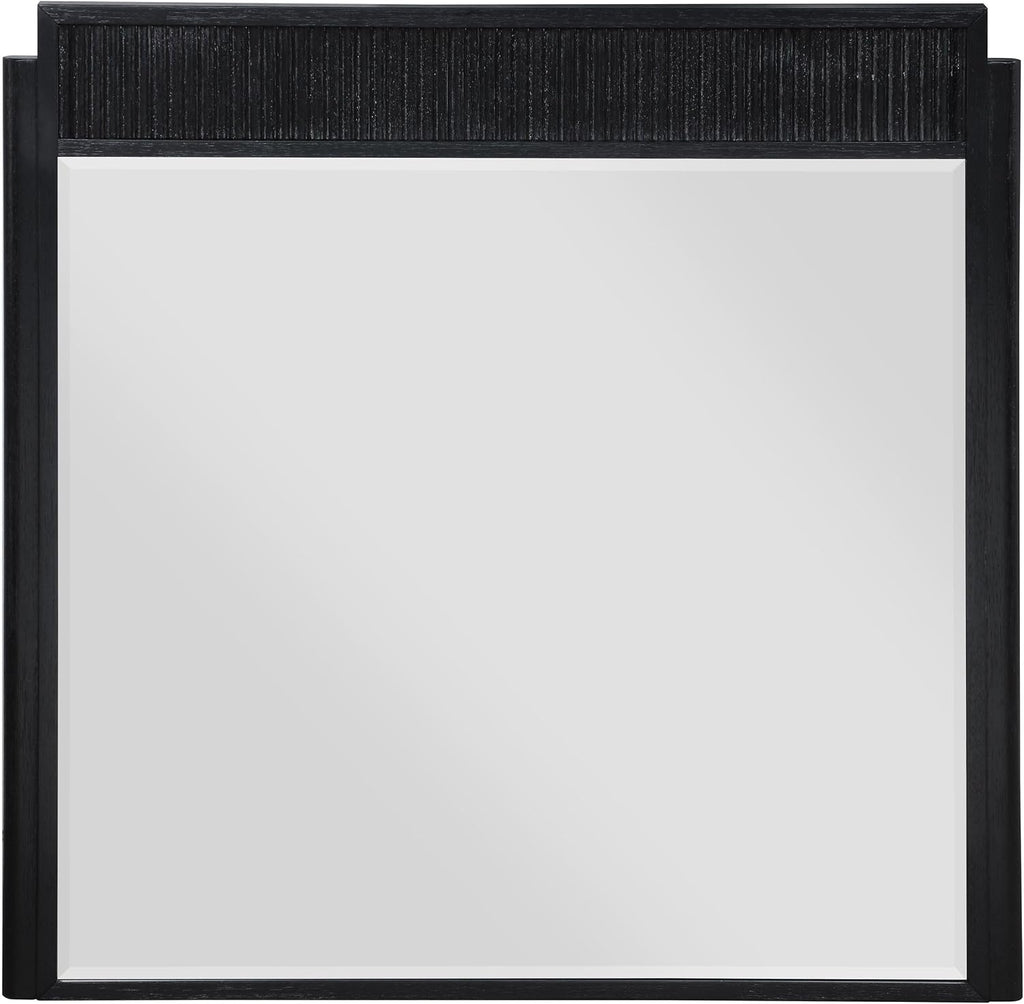 Coaster Home Furnishings Brookmead Transitional 4-Piece Bedroom Set Queen Size Panel Bed Frame 60-inch Headboard Black 224711Q-S4