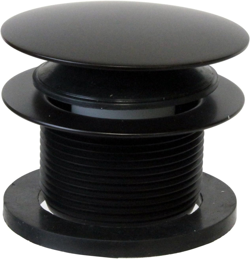 Westbrass D493244CHM-4-12 Bath Waste & Overflow Assembly with Patented Deep Soak Faceplate Cover and Tip-Toe Drain Plug - SCH. 40 PVC, Oil Rubbed Bronze (4-Pack)