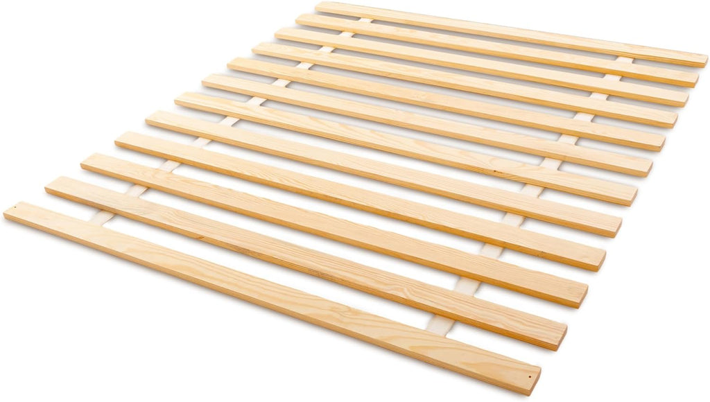 Hercules Xtreme Bed Frame Support Slats, Heavy-Duty Solid Pine Wood Bunkie Board Under Bed-Support, Wooden Support Board for Sagging, Full Size