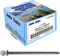 3' Bright Common Framing Nail (10D) - Heavy-Duty Fastener Designed for Interior Construction Applications - Uncoated Carbon Steel with Smooth Shank - Load Bearing - 42 X 1 POUND BOXES (~2,436 Nails)