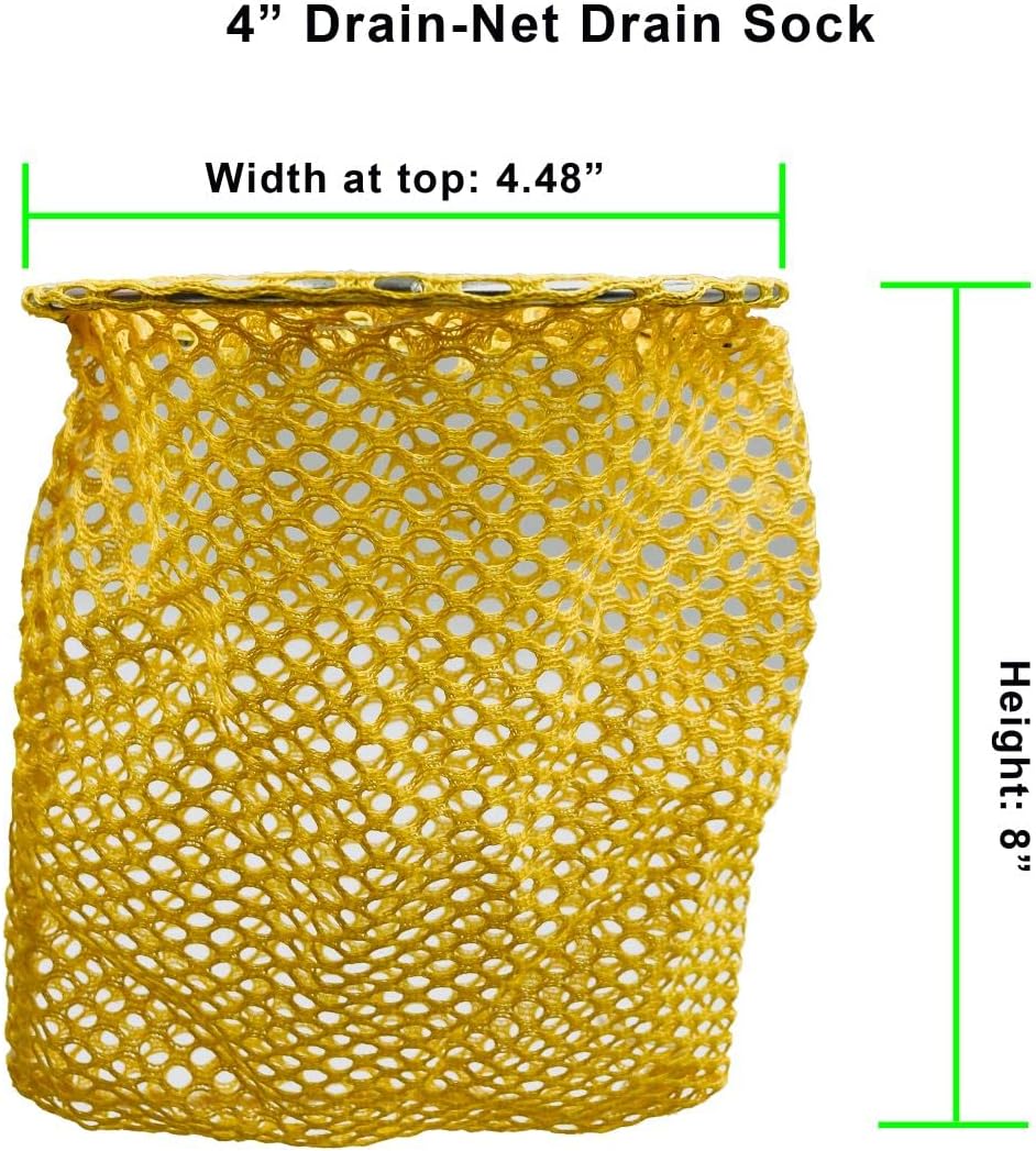 Disposable Floor Drain Strainers - 20 Pack (4')