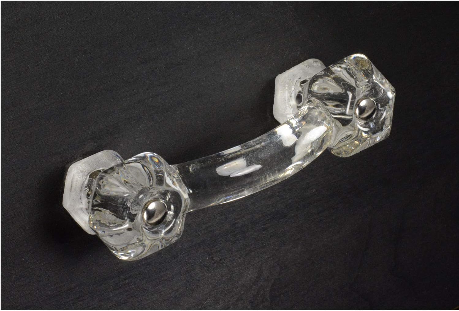 #G-40 CKP Brand Elegance Glass Collection Clear Glass Drawer Pull - 25 Pack