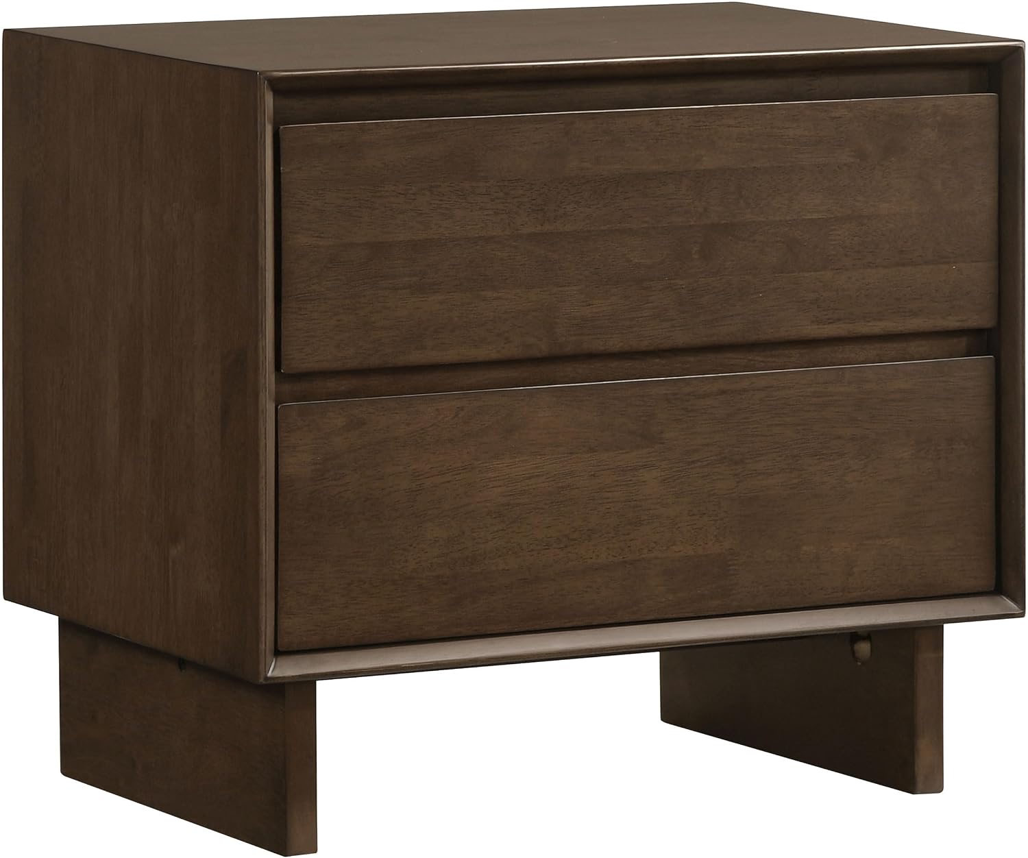 Coaster Home Furnishings Glenwood Transitional 4-Piece Bedroom Set Queen Size Panel Bed Frame 48-inch Headboard Warm Brown 225011Q-S4