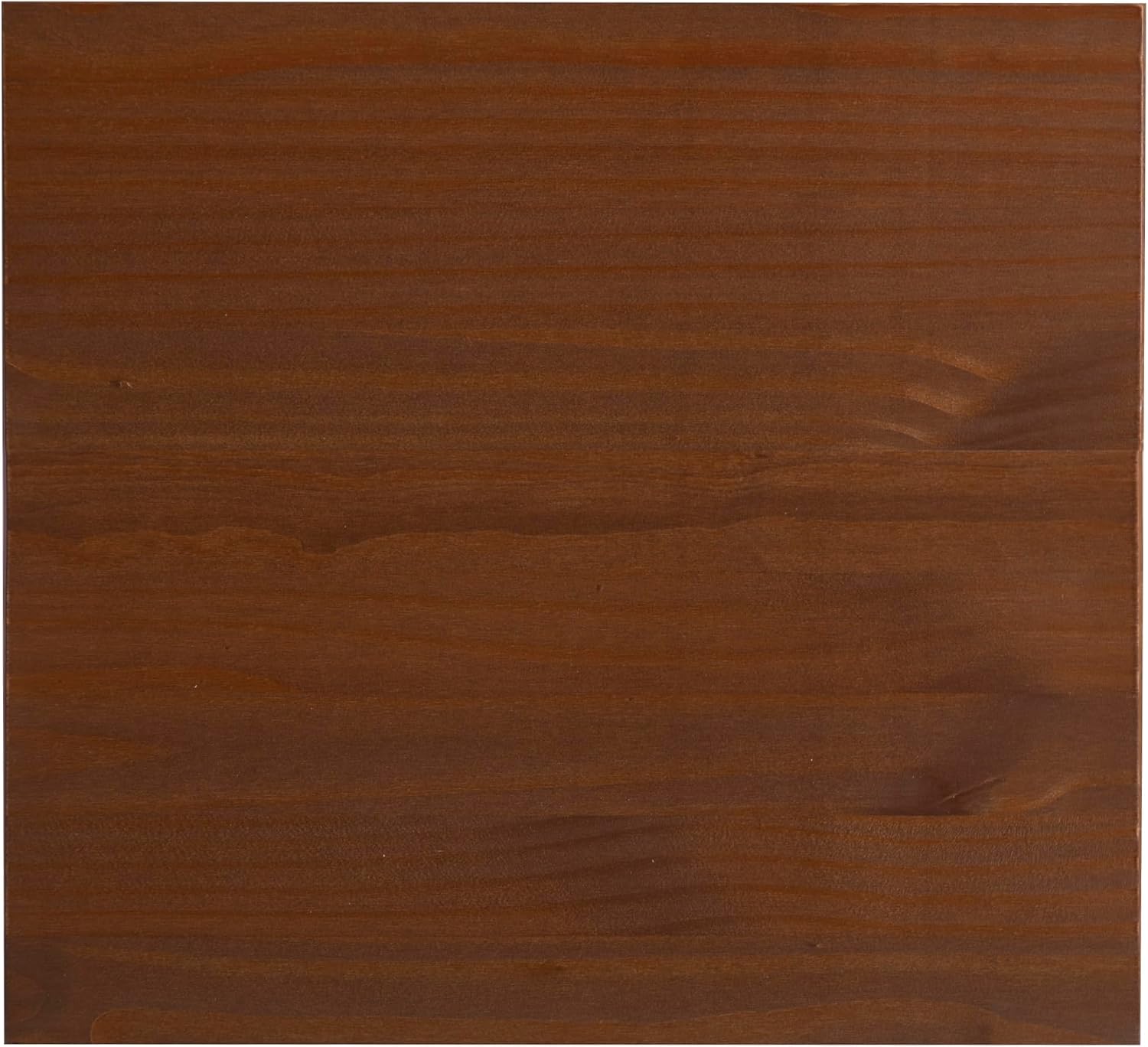 Powell Fordham Walnut Solid Pine Wood Twin Sized Platform Bed and Two Drawer Nightstand