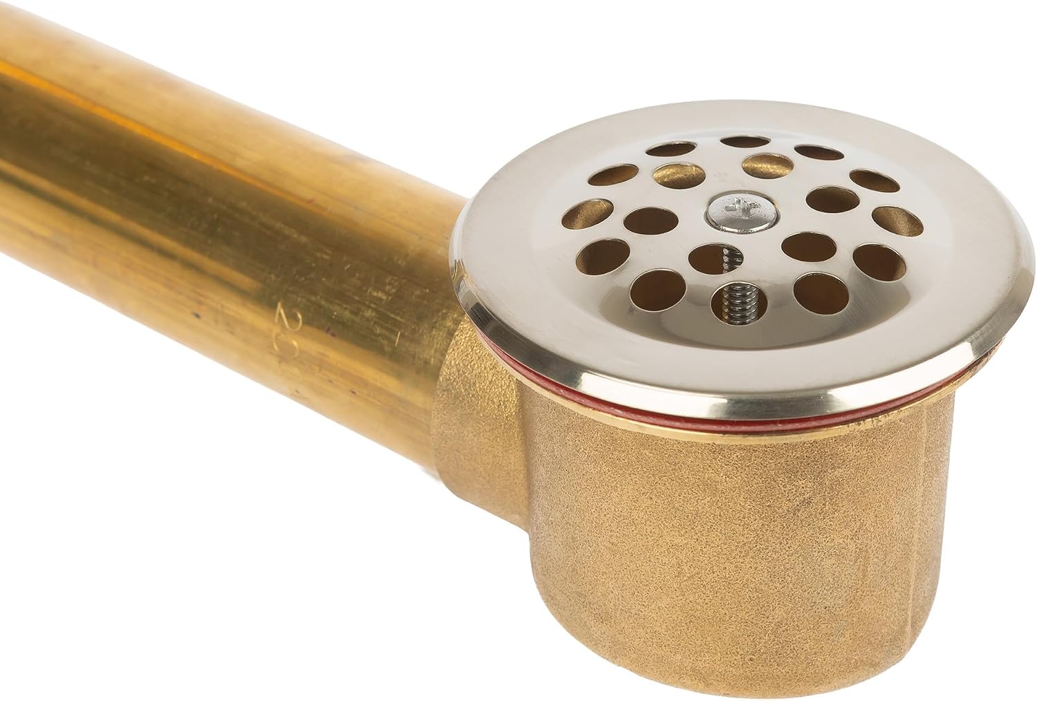 Fine Fixtures Bathtub Shower Drain - 20 Gauge Brass Tubing, Trip Lever Overflow Assembly Tub Drain Kit - Satin Nickel