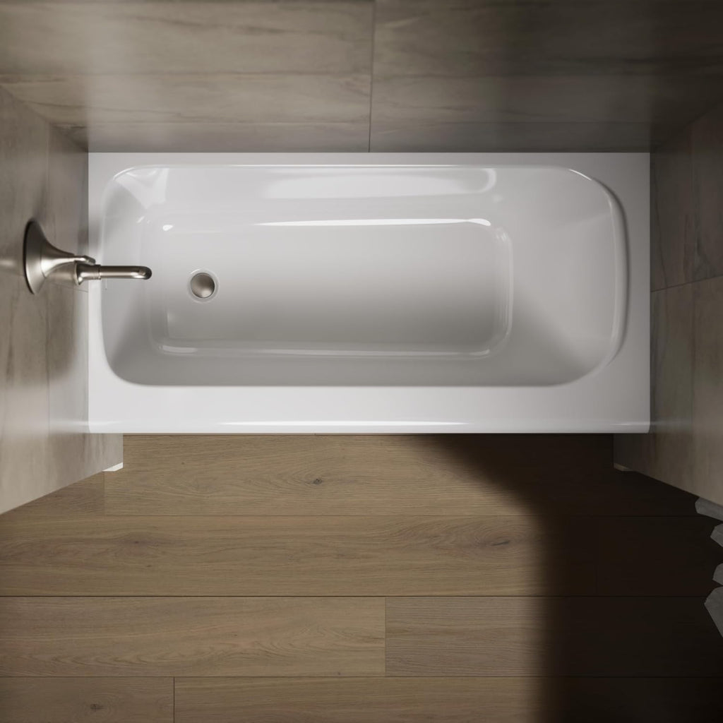 Kohler 25830-LA-0 Avec® 60' x 30' alcove bath, left drain, White